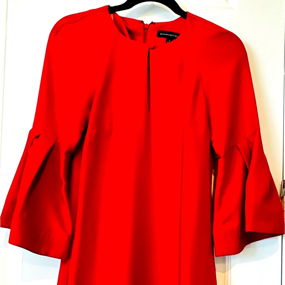 Red elegant dresd